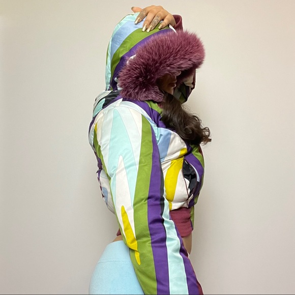 Emilio Pucci Jackets & Blazers - SOLD Vintage Emilio Pucci Fall 2004 Puffer Jacket